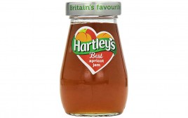Hartley's Best Apricot Jam   Glass Jar  340 grams